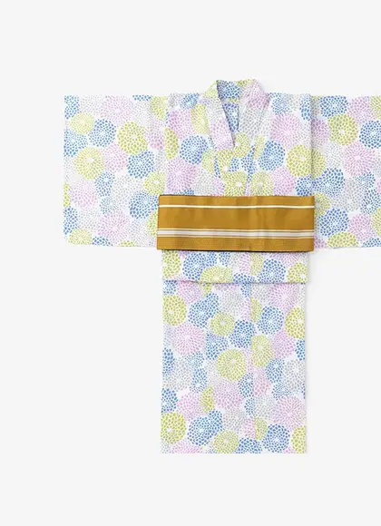 sou sou 浴衣　おおらかとりどり　紫　黄色　青 sou sou 浴衣 おおらかとりどり 紫 黄色 青 2025年最新】SOU