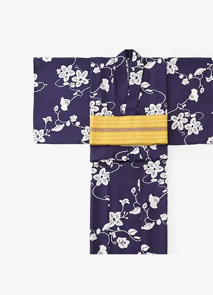 新品SOU•SOU浴衣仕立て花柄ワンピース 令和七年 SOU・SOUの京ゆかた